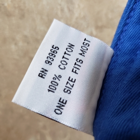 Nascar Kenny Irwin Racing Hat Cap 97 Adjustable 100% Cotton Blue White Gold EUC - Picture 4 of 10